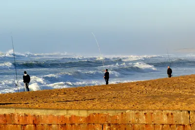 Pêche en bord de mer